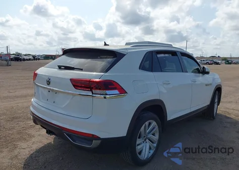 2021 Volkswagen Atlas Cross Sport 3.6L V6 Se W/Technology from USA, damaged, VIN 1V2JE2CA2MC220975